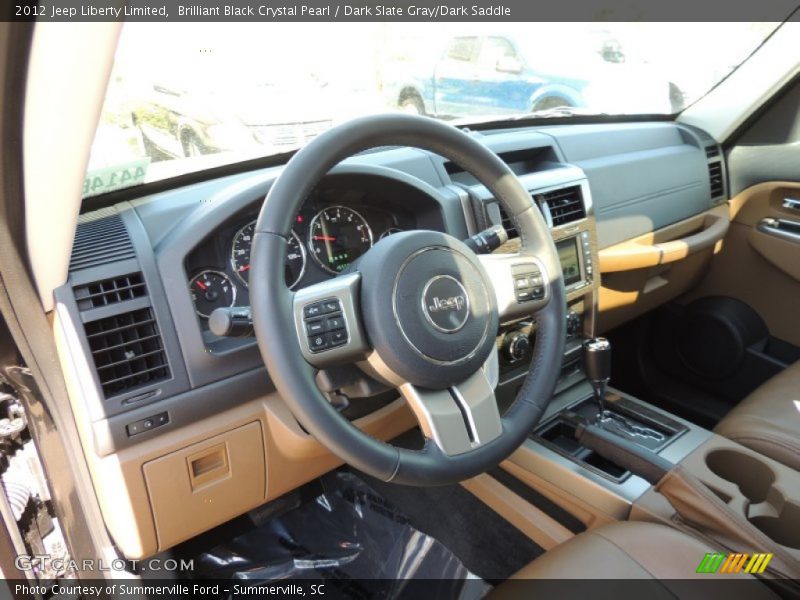 Dark Slate Gray/Dark Saddle Interior - 2012 Liberty Limited 