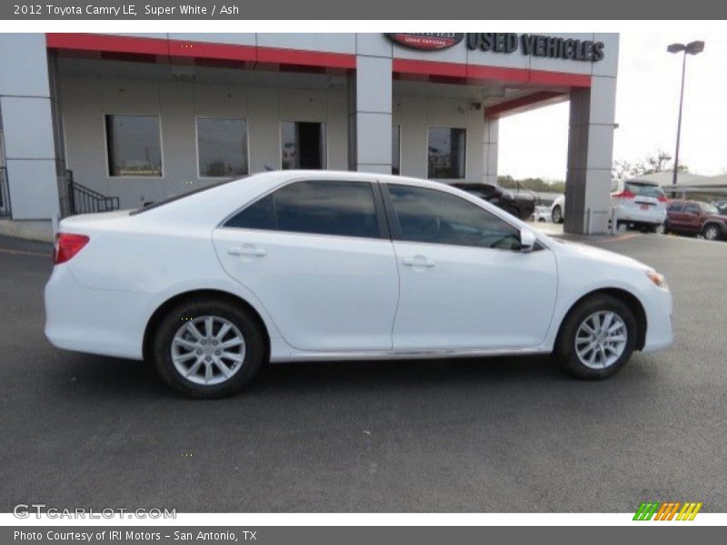 Super White / Ash 2012 Toyota Camry LE