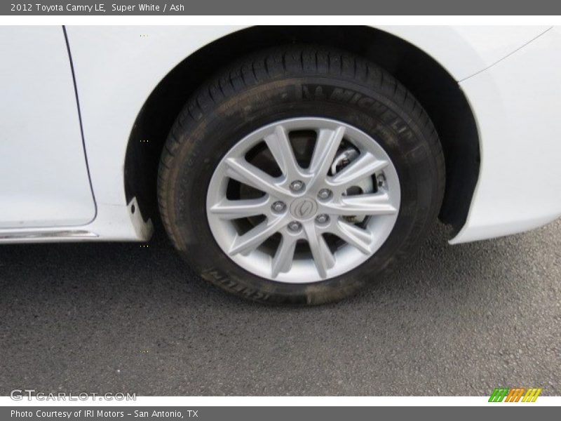 Super White / Ash 2012 Toyota Camry LE