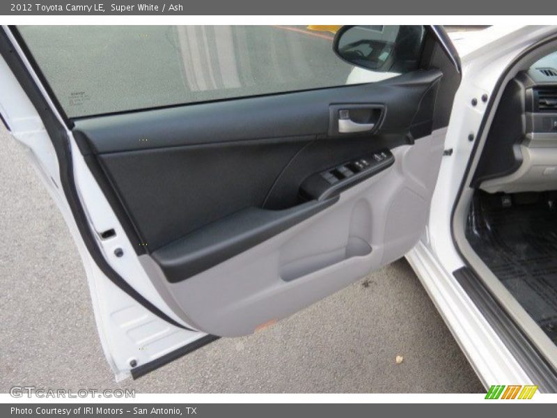 Super White / Ash 2012 Toyota Camry LE