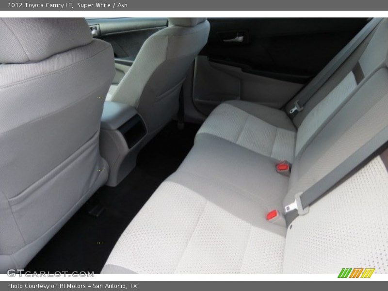 Super White / Ash 2012 Toyota Camry LE