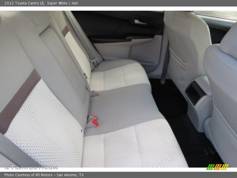 Super White / Ash 2012 Toyota Camry LE