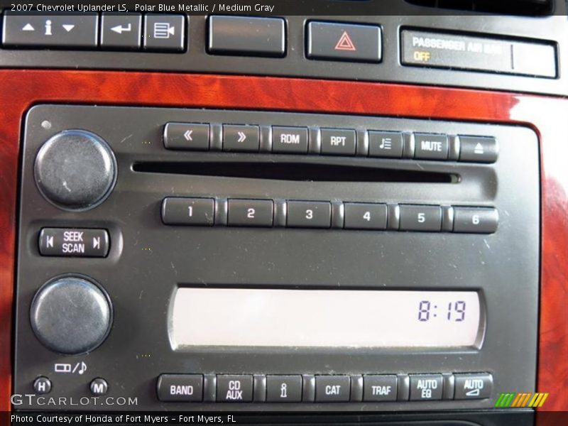 Audio System of 2007 Uplander LS