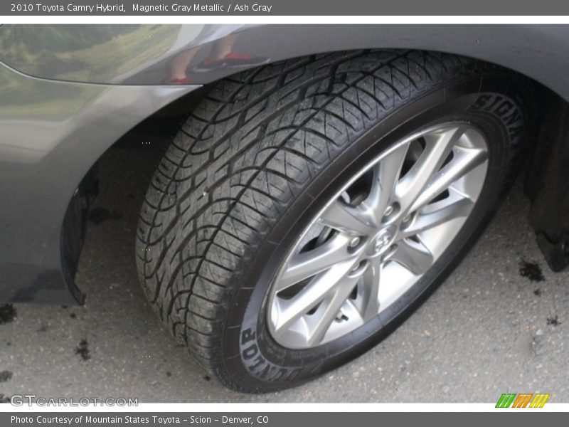 Magnetic Gray Metallic / Ash Gray 2010 Toyota Camry Hybrid