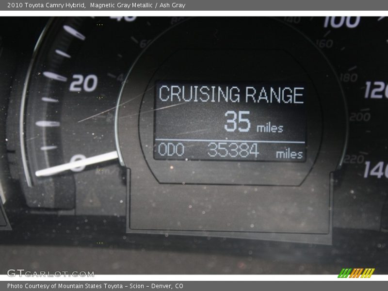 Magnetic Gray Metallic / Ash Gray 2010 Toyota Camry Hybrid