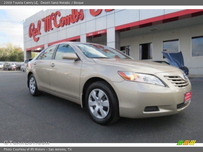 Desert Sand Metallic / Bisque 2009 Toyota Camry LE