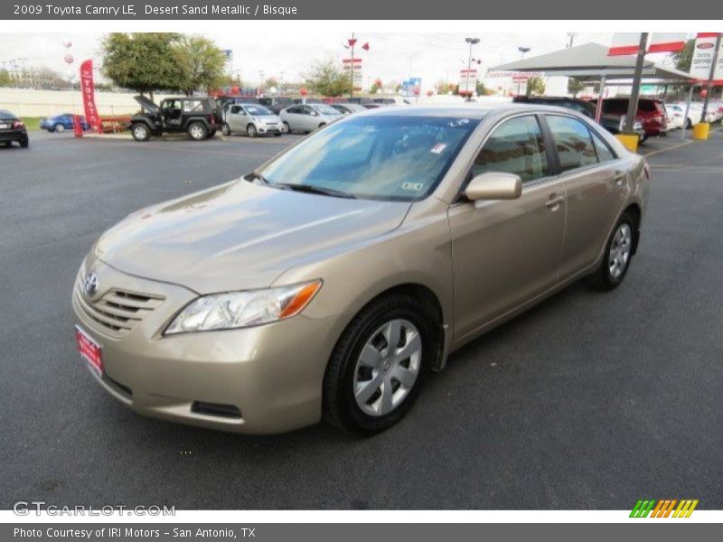 Desert Sand Metallic / Bisque 2009 Toyota Camry LE