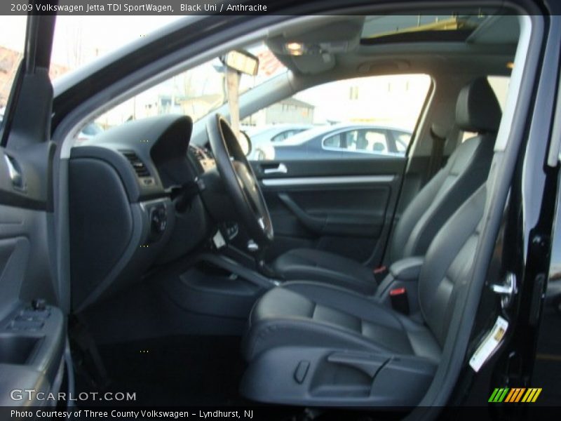 Black Uni / Anthracite 2009 Volkswagen Jetta TDI SportWagen