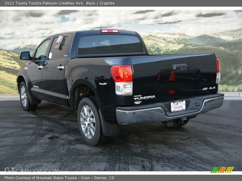 Black / Graphite 2013 Toyota Tundra Platinum CrewMax 4x4