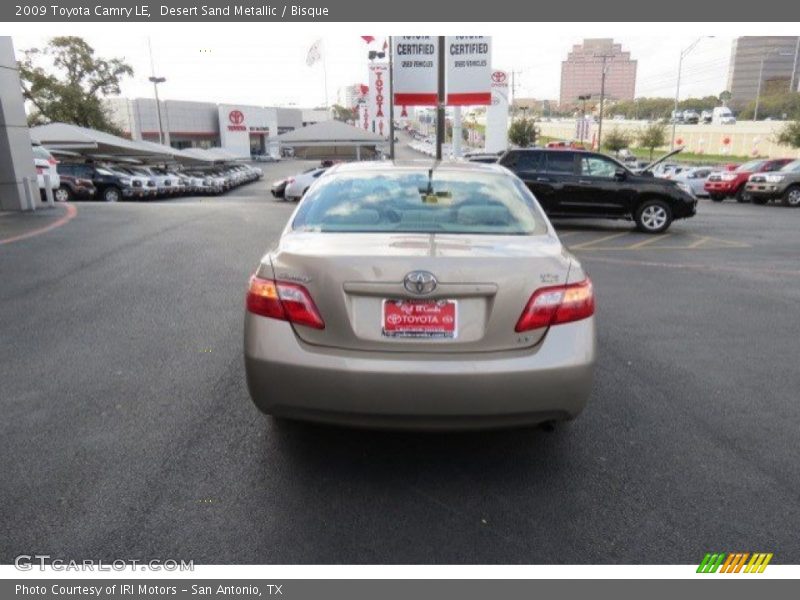 Desert Sand Metallic / Bisque 2009 Toyota Camry LE