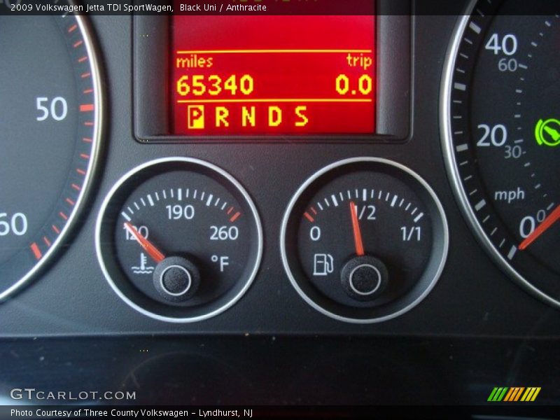 Black Uni / Anthracite 2009 Volkswagen Jetta TDI SportWagen