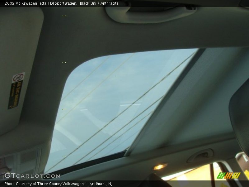 Black Uni / Anthracite 2009 Volkswagen Jetta TDI SportWagen