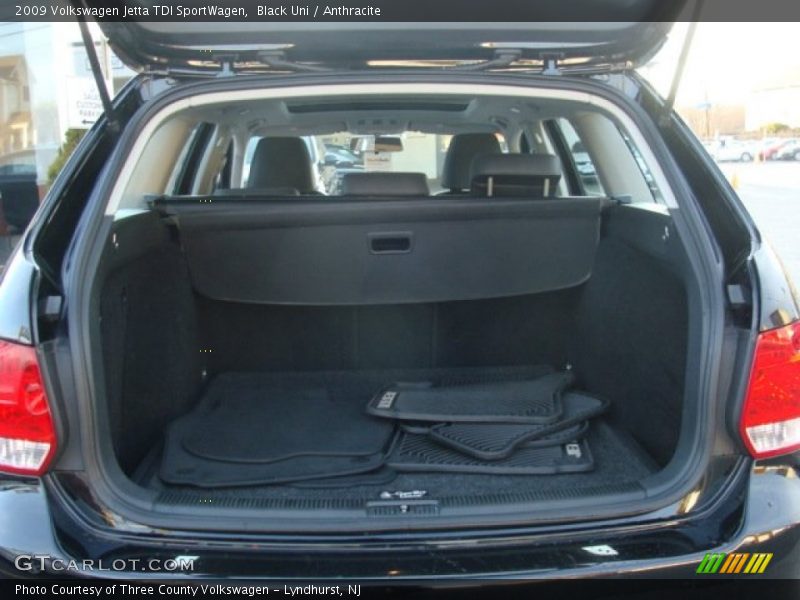 Black Uni / Anthracite 2009 Volkswagen Jetta TDI SportWagen