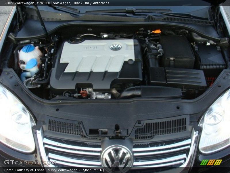 Black Uni / Anthracite 2009 Volkswagen Jetta TDI SportWagen