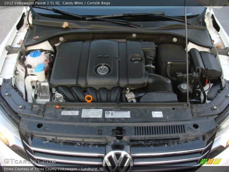 Candy White / Cornsilk Beige 2012 Volkswagen Passat 2.5L SE