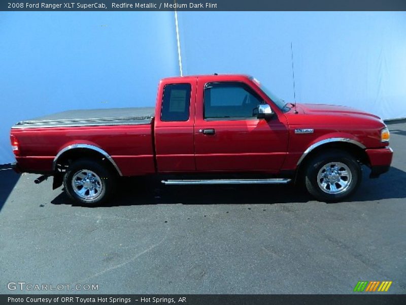 Redfire Metallic / Medium Dark Flint 2008 Ford Ranger XLT SuperCab