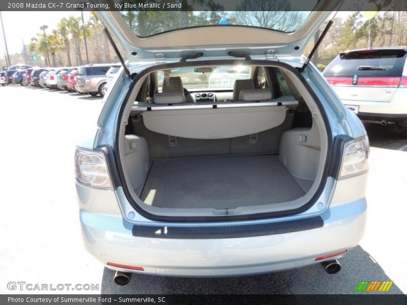 Icy Blue Metallic / Sand 2008 Mazda CX-7 Grand Touring