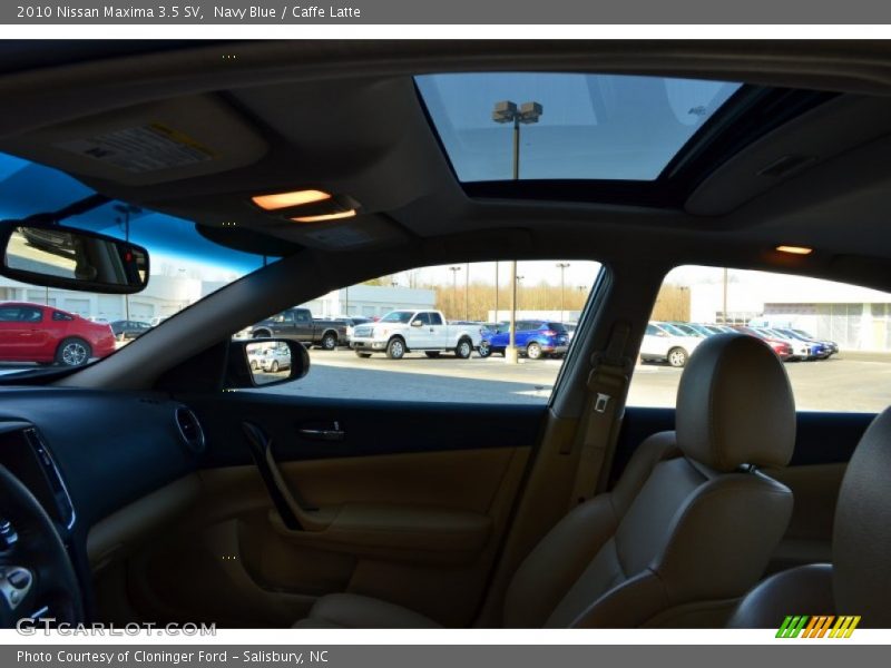 Navy Blue / Caffe Latte 2010 Nissan Maxima 3.5 SV