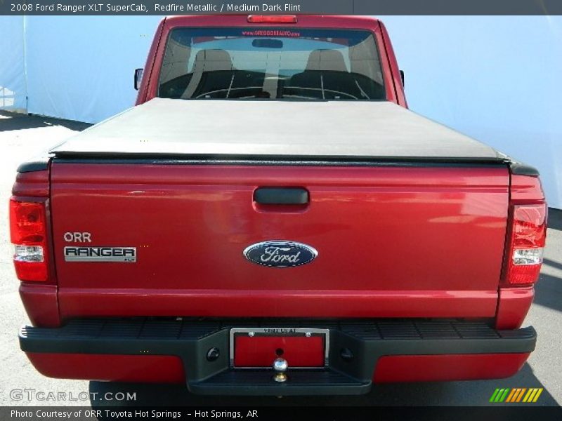 Redfire Metallic / Medium Dark Flint 2008 Ford Ranger XLT SuperCab