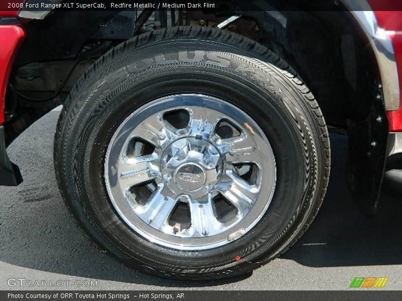 Redfire Metallic / Medium Dark Flint 2008 Ford Ranger XLT SuperCab