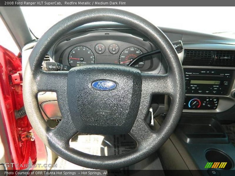 Redfire Metallic / Medium Dark Flint 2008 Ford Ranger XLT SuperCab