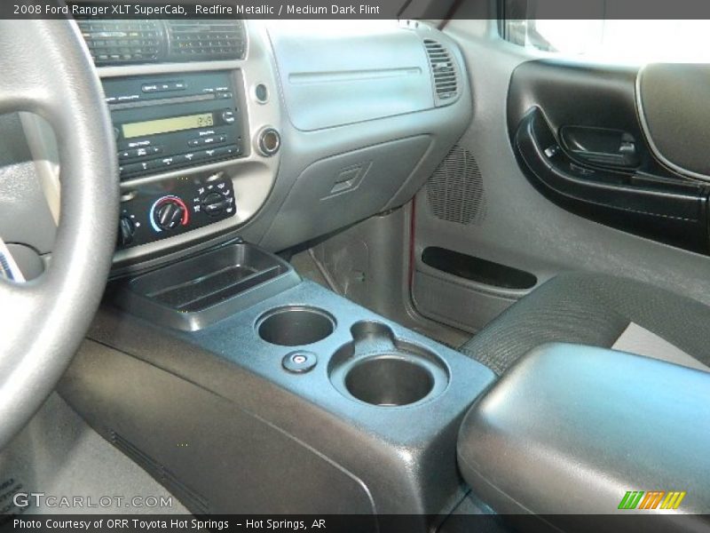 Redfire Metallic / Medium Dark Flint 2008 Ford Ranger XLT SuperCab