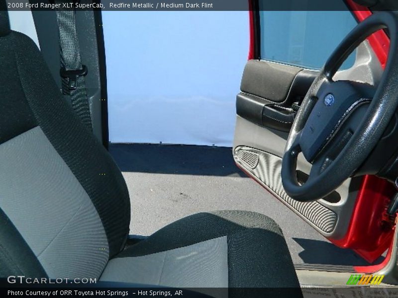 Redfire Metallic / Medium Dark Flint 2008 Ford Ranger XLT SuperCab