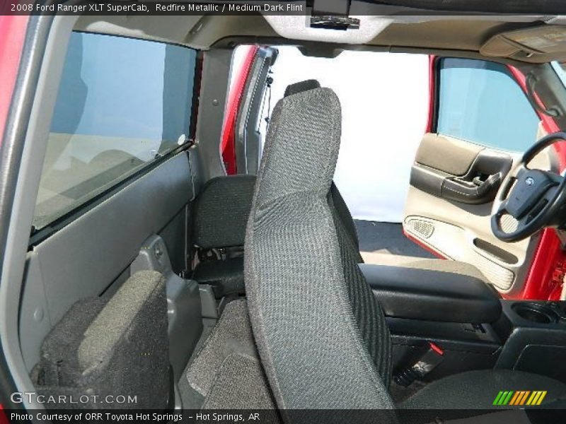 Redfire Metallic / Medium Dark Flint 2008 Ford Ranger XLT SuperCab