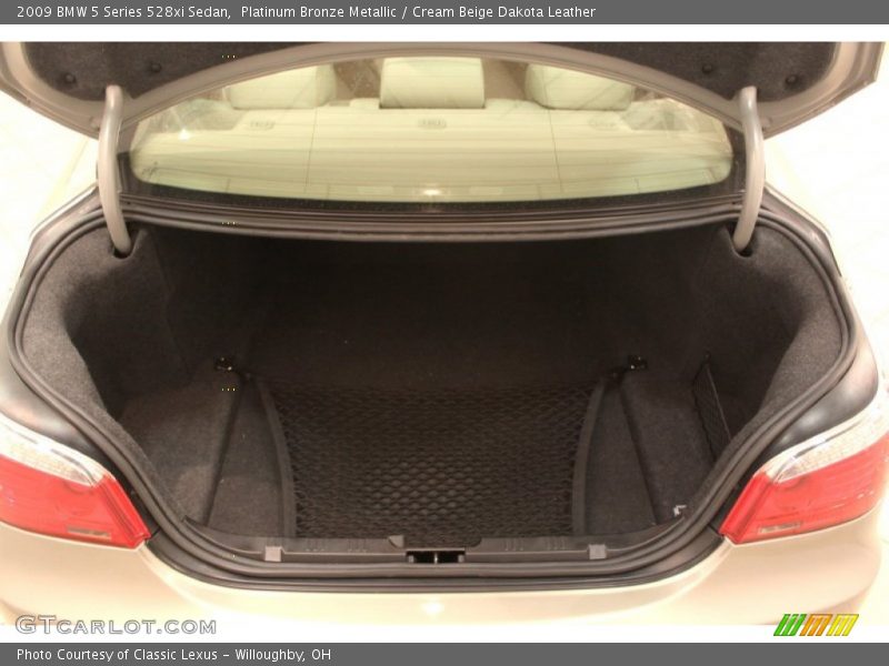  2009 5 Series 528xi Sedan Trunk