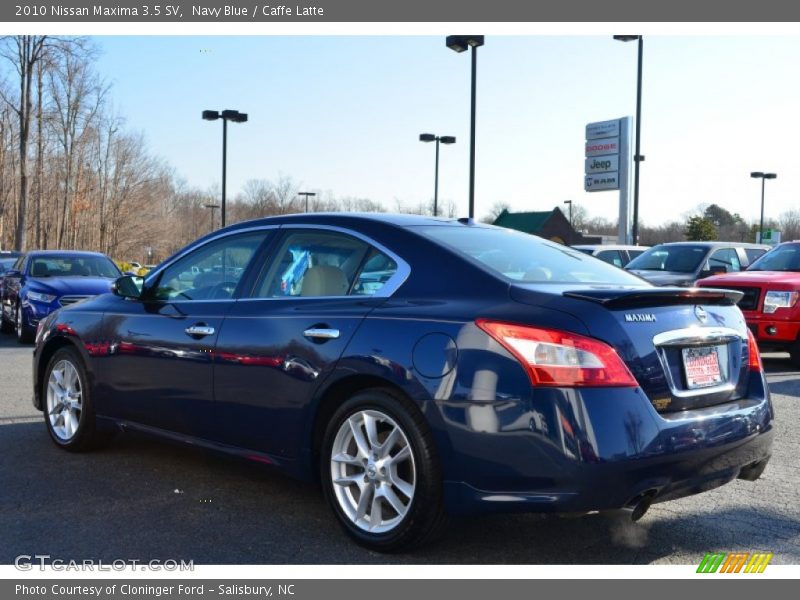 Navy Blue / Caffe Latte 2010 Nissan Maxima 3.5 SV