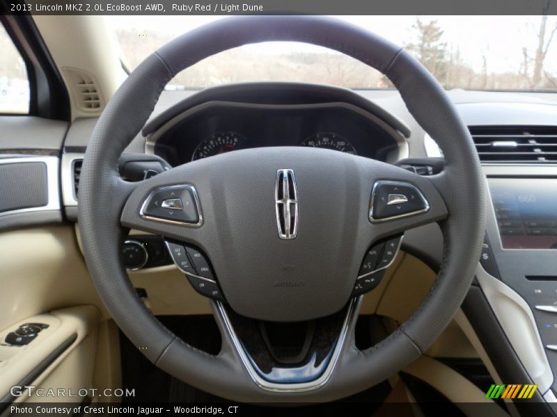  2013 MKZ 2.0L EcoBoost AWD Steering Wheel