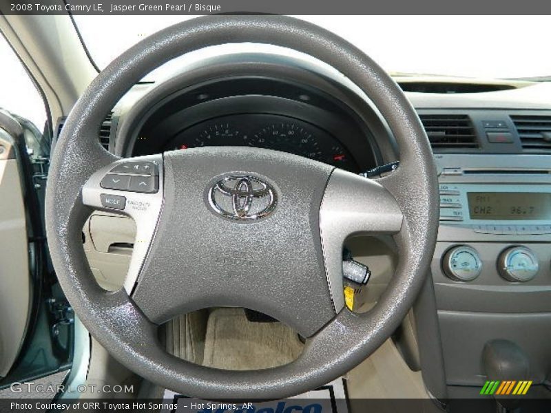 Jasper Green Pearl / Bisque 2008 Toyota Camry LE
