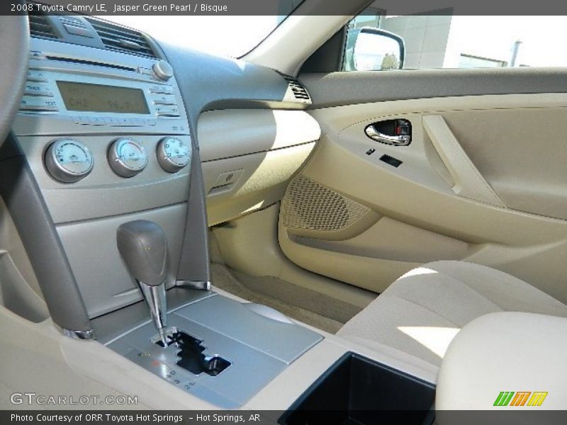 Jasper Green Pearl / Bisque 2008 Toyota Camry LE