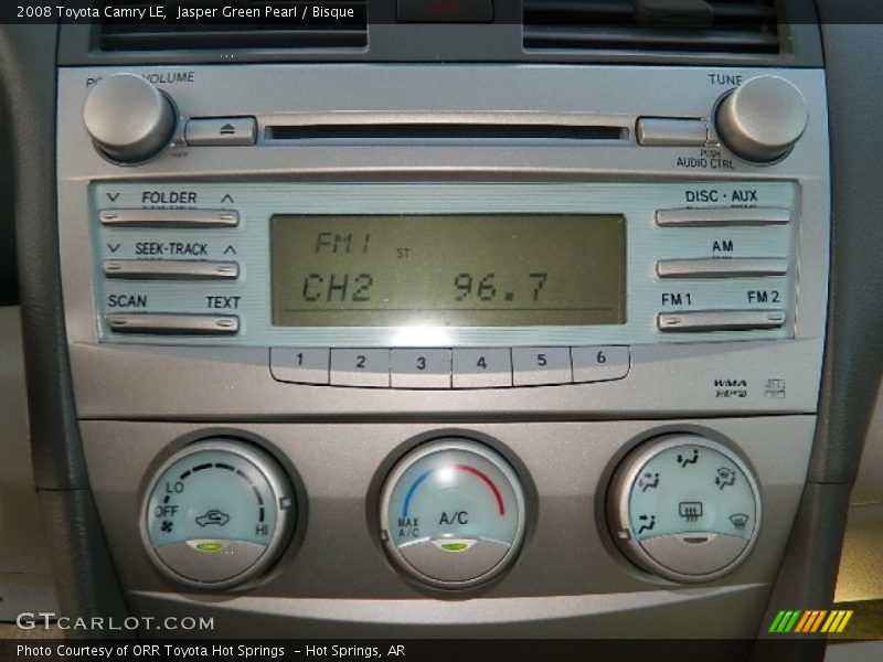 Jasper Green Pearl / Bisque 2008 Toyota Camry LE