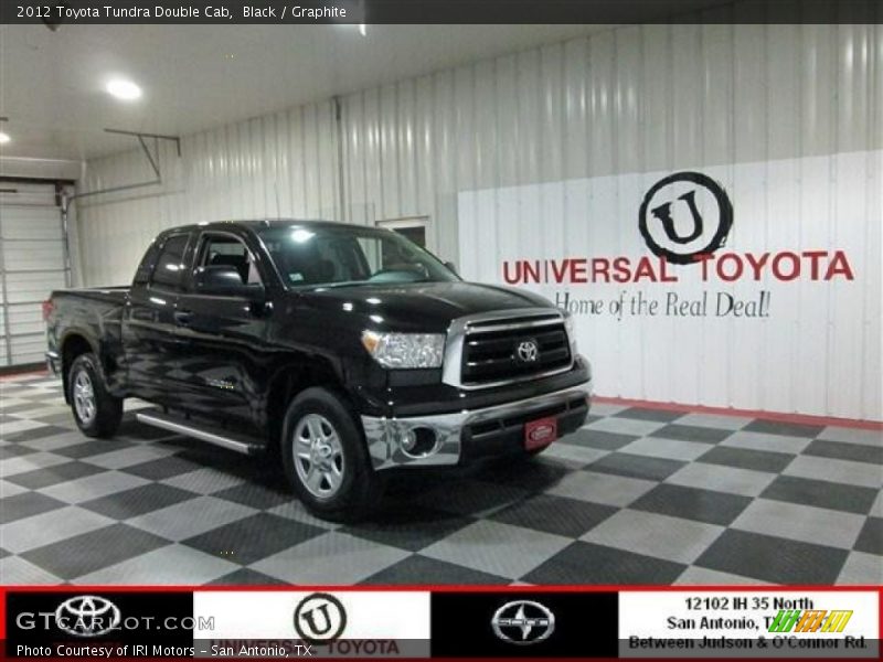 Black / Graphite 2012 Toyota Tundra Double Cab