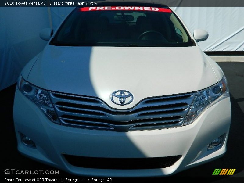 Blizzard White Pearl / Ivory 2010 Toyota Venza V6