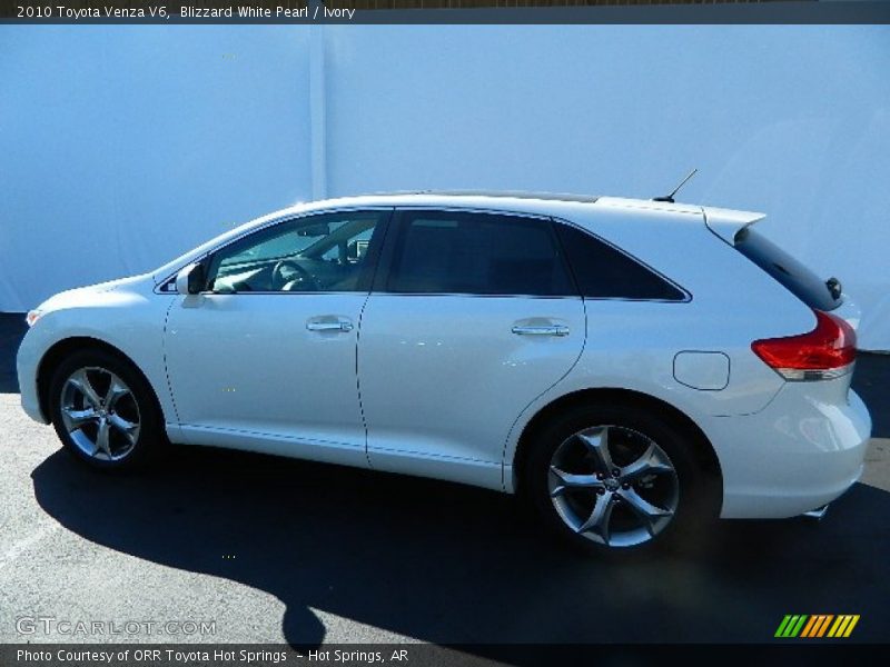 Blizzard White Pearl / Ivory 2010 Toyota Venza V6
