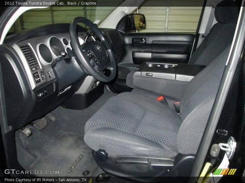 Black / Graphite 2012 Toyota Tundra Double Cab