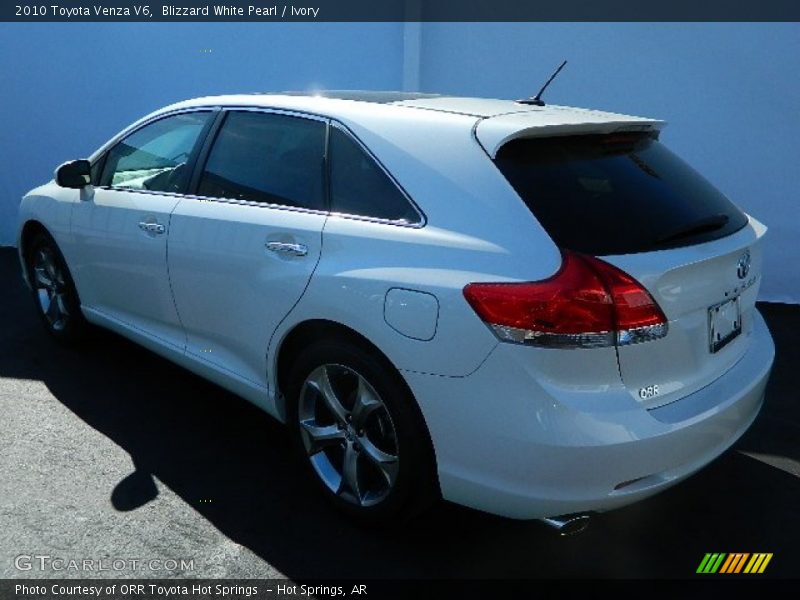Blizzard White Pearl / Ivory 2010 Toyota Venza V6