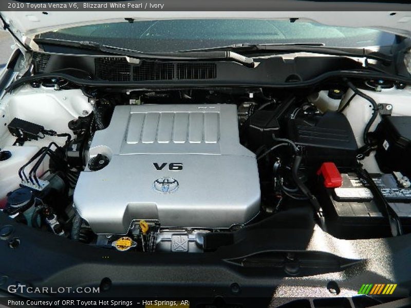 Blizzard White Pearl / Ivory 2010 Toyota Venza V6
