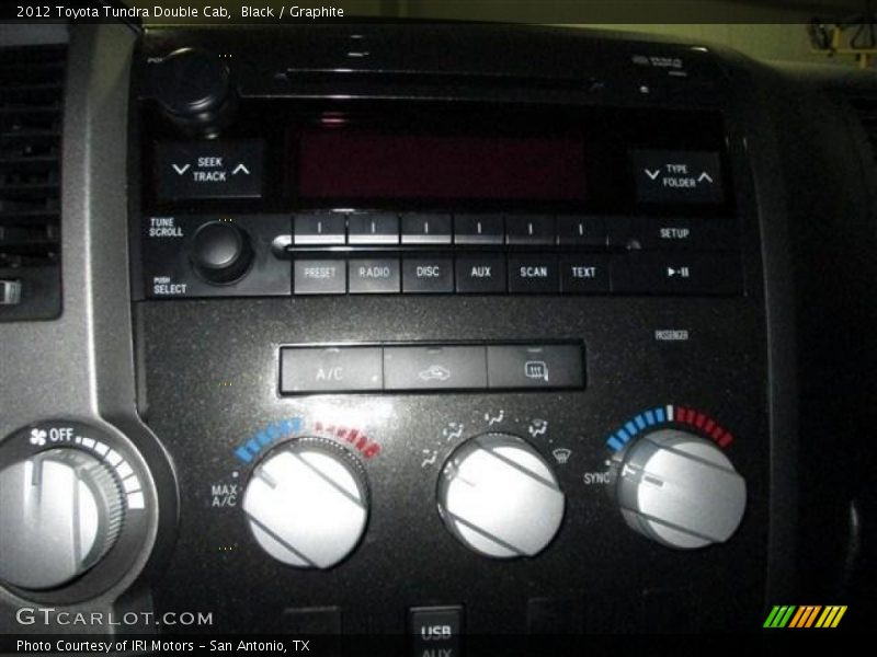 Black / Graphite 2012 Toyota Tundra Double Cab