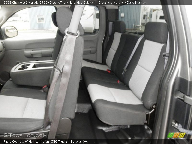 Graystone Metallic / Dark Titanium 2008 Chevrolet Silverado 2500HD Work Truck Extended Cab 4x4