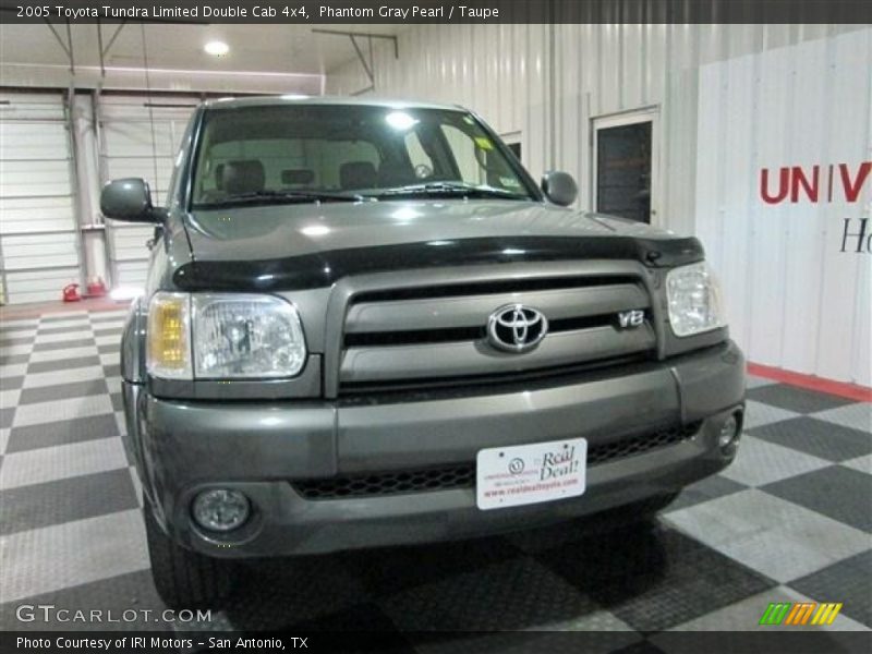 Phantom Gray Pearl / Taupe 2005 Toyota Tundra Limited Double Cab 4x4