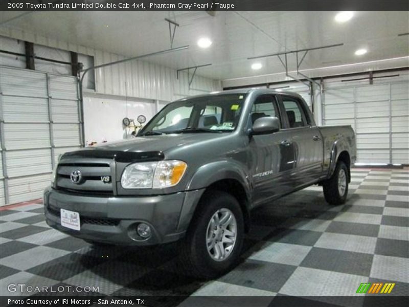 Phantom Gray Pearl / Taupe 2005 Toyota Tundra Limited Double Cab 4x4