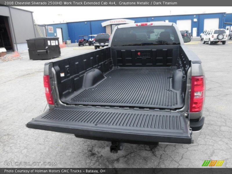 Graystone Metallic / Dark Titanium 2008 Chevrolet Silverado 2500HD Work Truck Extended Cab 4x4