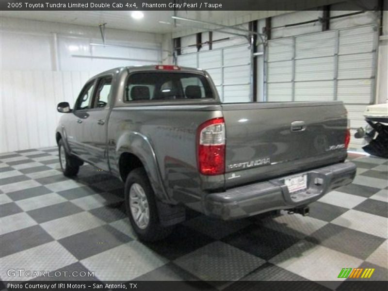 Phantom Gray Pearl / Taupe 2005 Toyota Tundra Limited Double Cab 4x4
