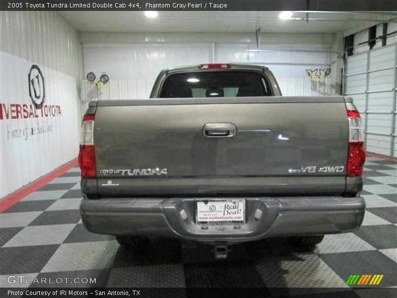 Phantom Gray Pearl / Taupe 2005 Toyota Tundra Limited Double Cab 4x4