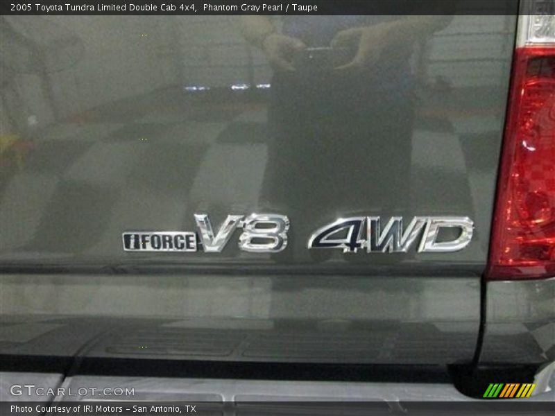 Phantom Gray Pearl / Taupe 2005 Toyota Tundra Limited Double Cab 4x4