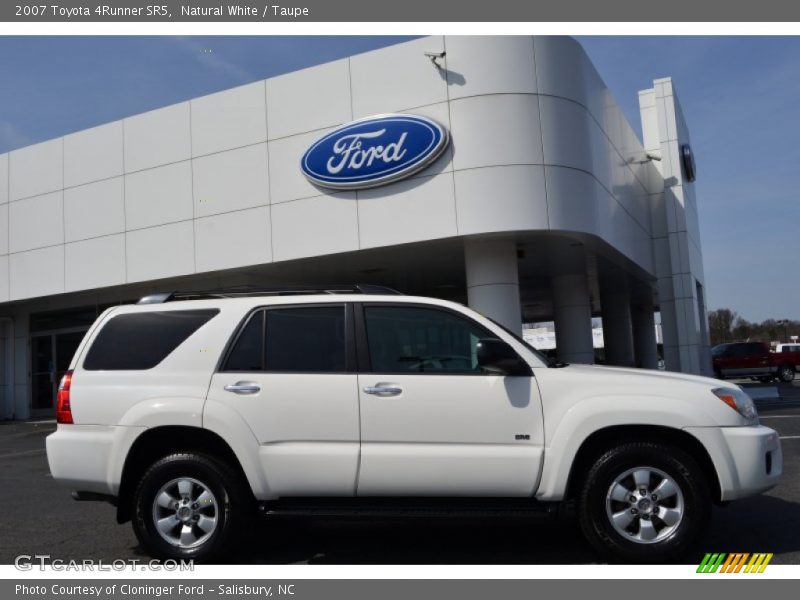 Natural White / Taupe 2007 Toyota 4Runner SR5