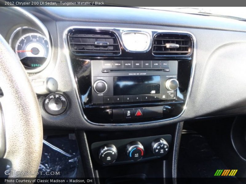 Tungsten Metallic / Black 2012 Chrysler 200 LX Sedan
